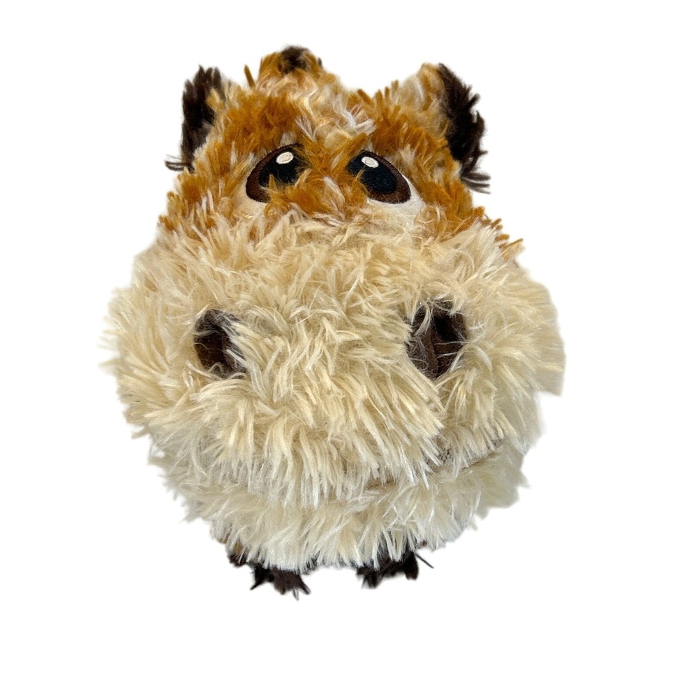 Stuffies Giraffe 10" Plush Zipper Mouth Pink Tongue 2014 Zoomworks